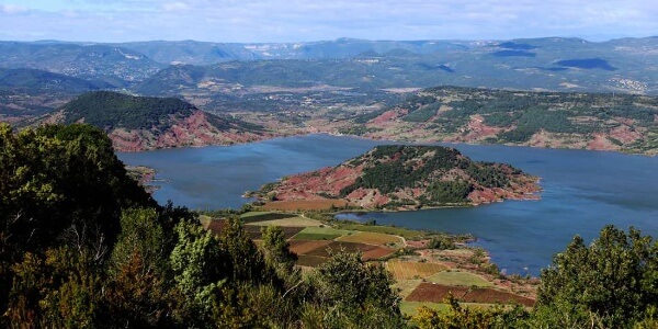 salagou en panoramique